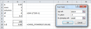 Sample size independence test