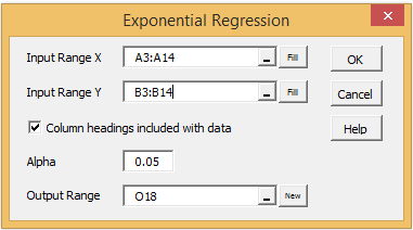 regression analysis in excel mac