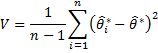 jackknife variance