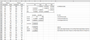 Correlation: two sample pairs | Real Statistics Using Excel