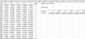 Ridge Regression Lambda | Real Statistics Using Excel