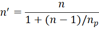 Sample size finite populations