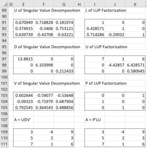 Matrix output part 4