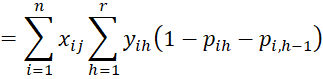 Derivative LL/b_j continued