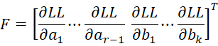 F vector using derivatives