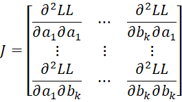 Jacobian using derivatives