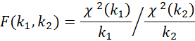 F distribution definition