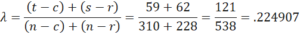 Lambda Coefficient | Real Statistics Using Excel