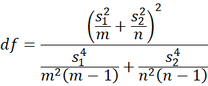 df formula