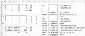 Poisson sampling example