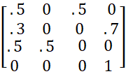 Example 3 transition matrix