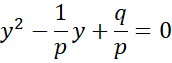 Characteristic equation