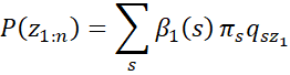 P(z) using beta