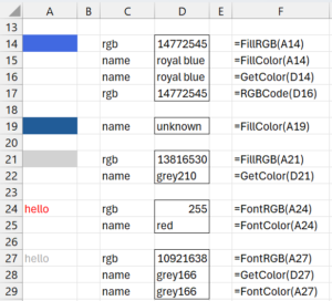 more-color-examples | Real Statistics Using Excel
